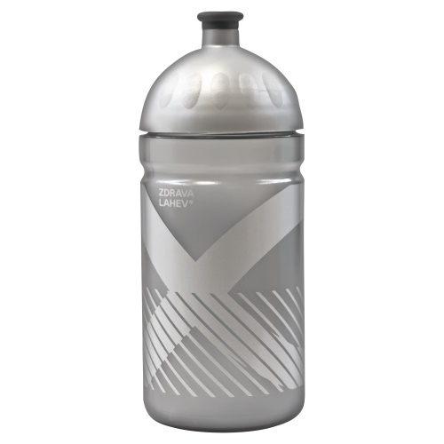 Zdravá lahev SPORT XO stříbrná 0,5l