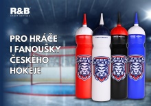 Hokejová lahev 1,0l modrá Český lev N (3)
